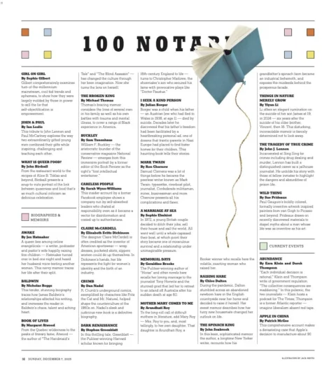 NYT 100 Notable Books of the Year